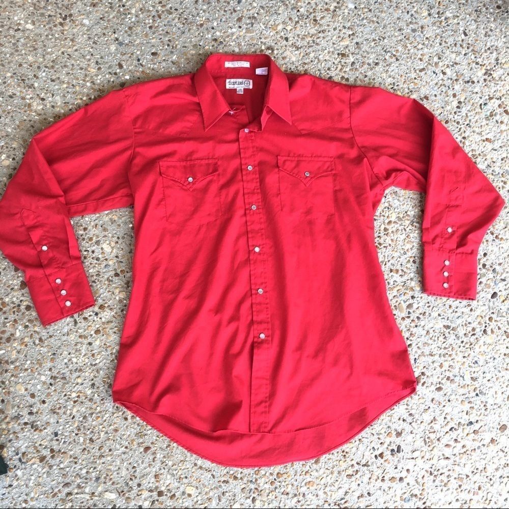 Vintage Sheplers Country Western Pearl Snap Shirt